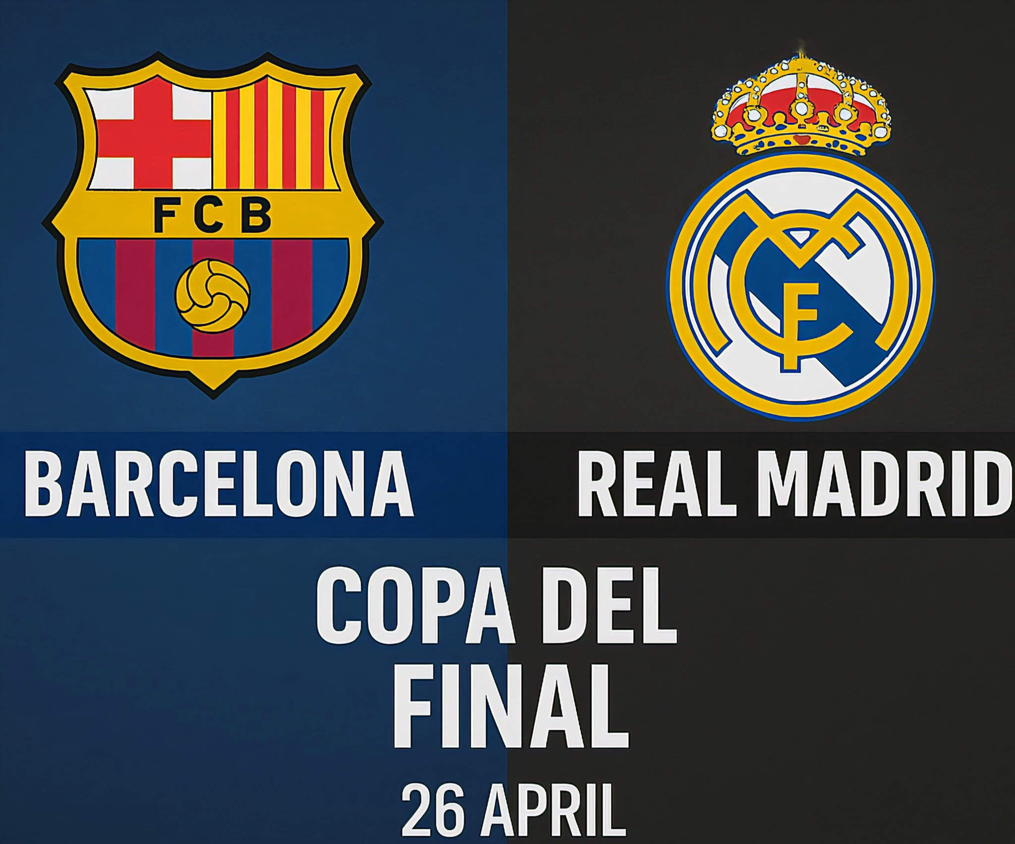 🏆 Copa del Rey Final 2025: Real Madrid vs Barcelona – The Ultimate El Clásico Showdown