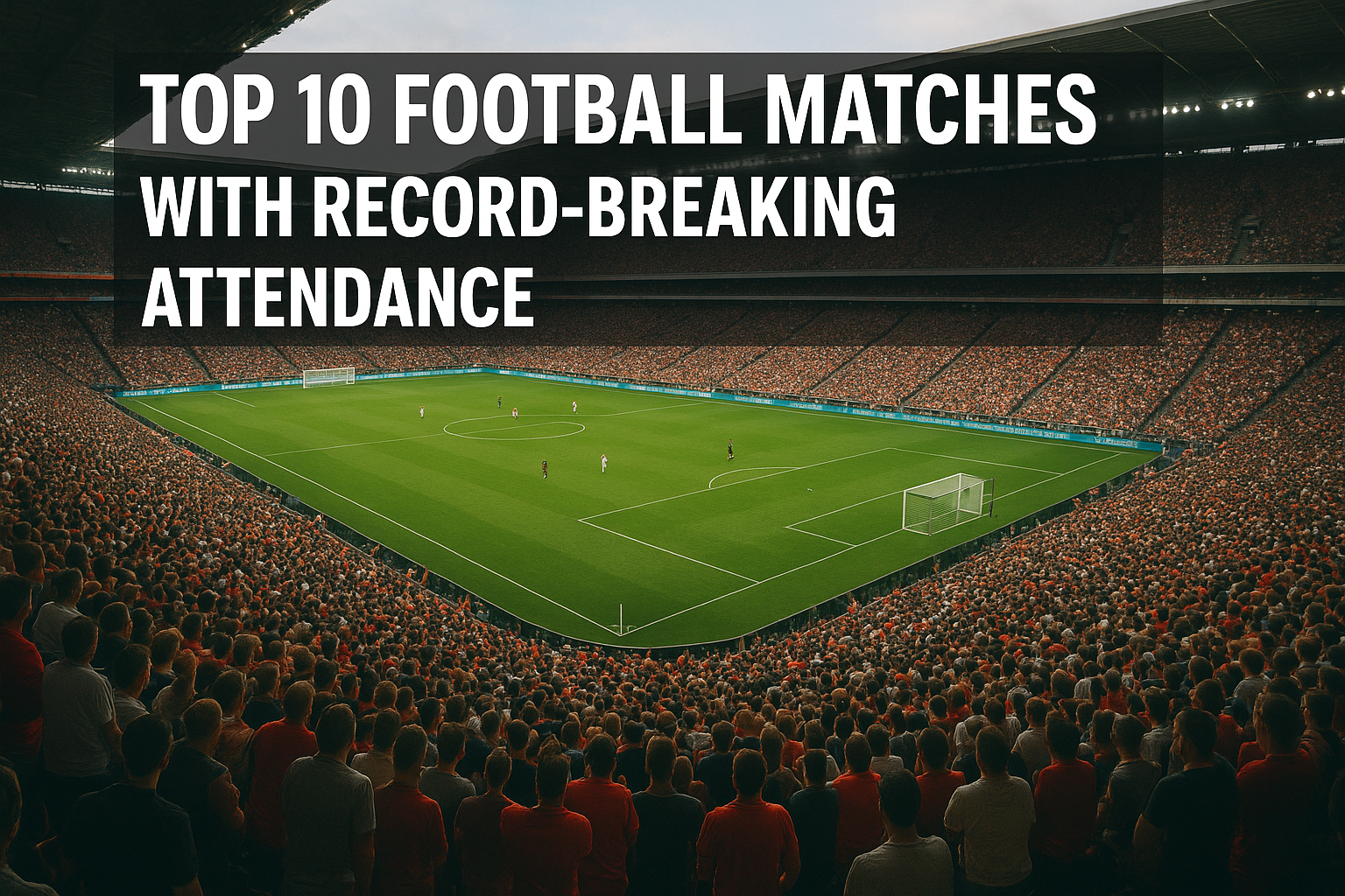 Top football matches attendance image